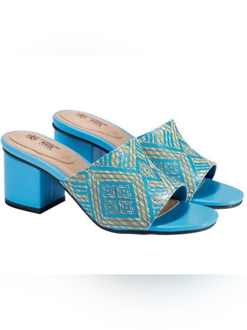 Cushion Walk woven tassel slide/ Avon